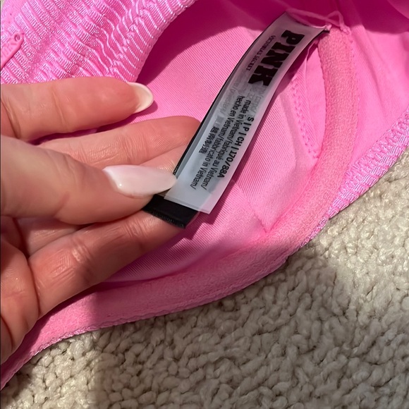 Pink Ribbed Bikini Set - Picture 10 of 10